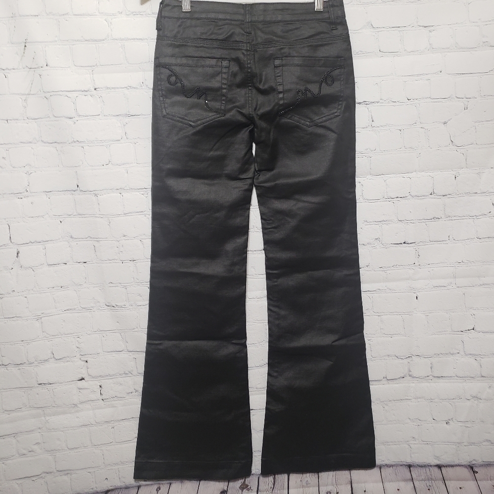 Alberto Makali NWT Sz 2 Wide Leg Shimmer Pants - Picture 7 of 14